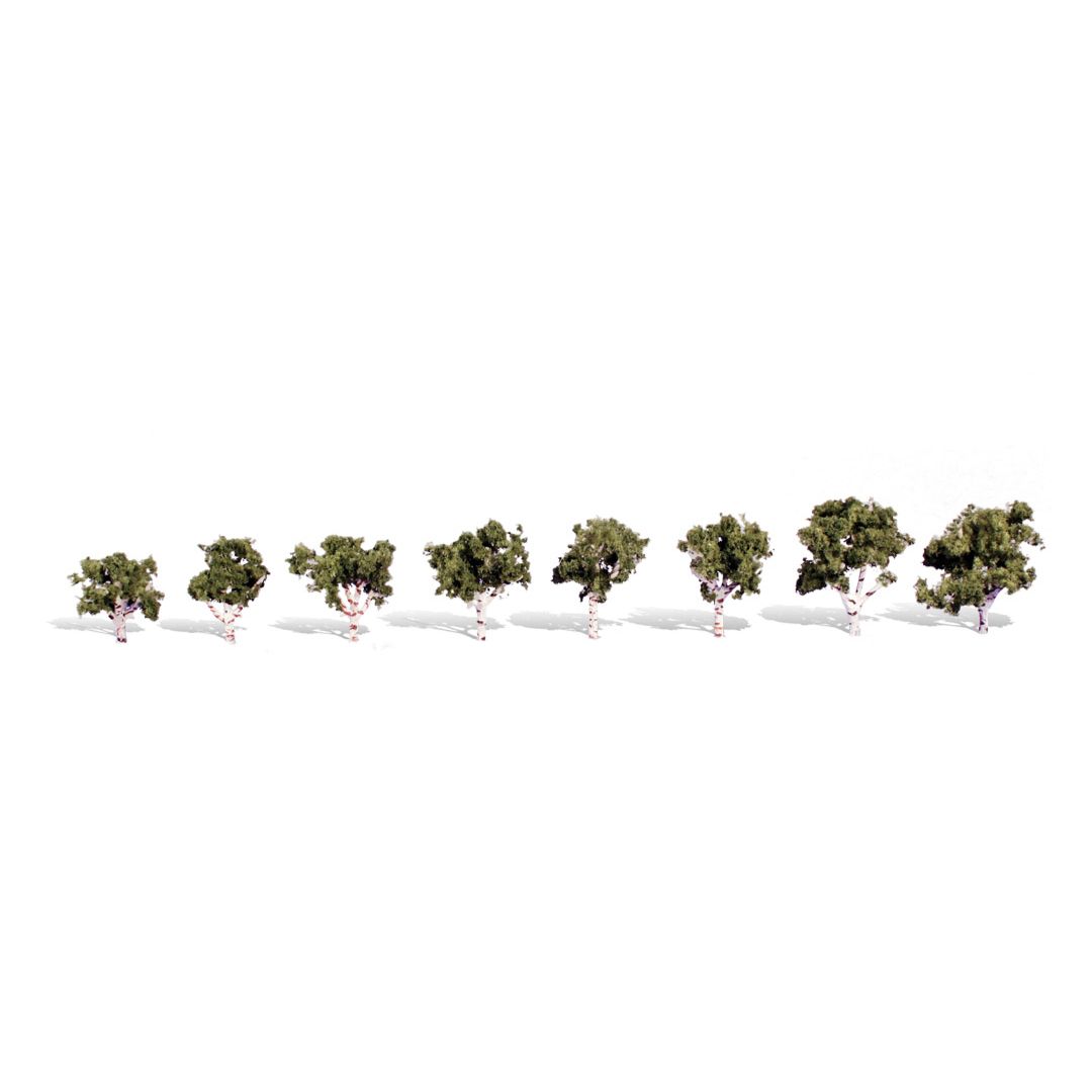 TR3532 Woodland Scenics Waters Edge Trees (8 Pack)