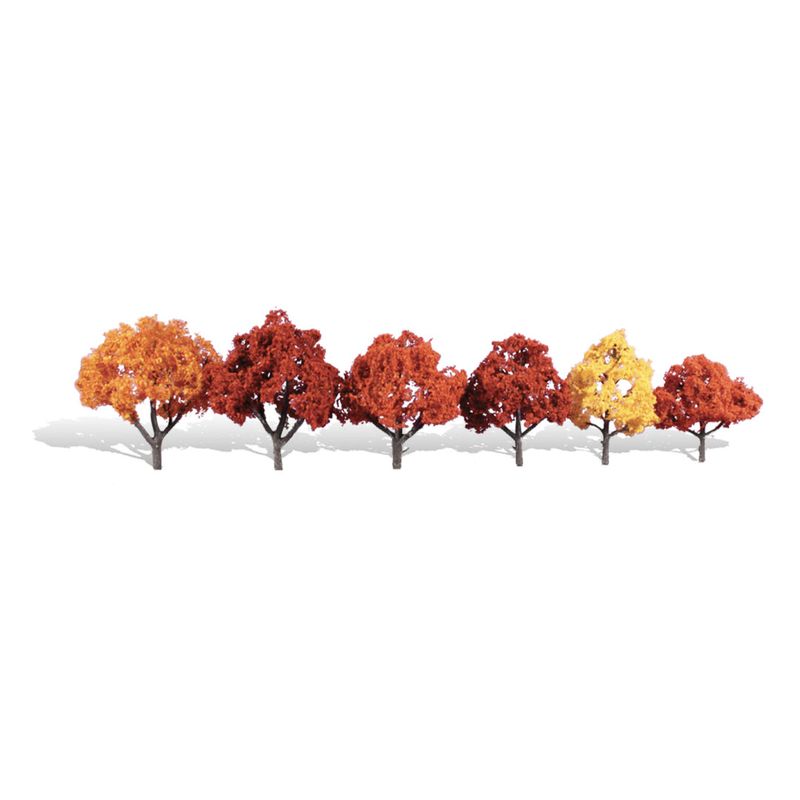 TR3541 Woodland Scenics Harvest Blaze Trees (6 Pack)