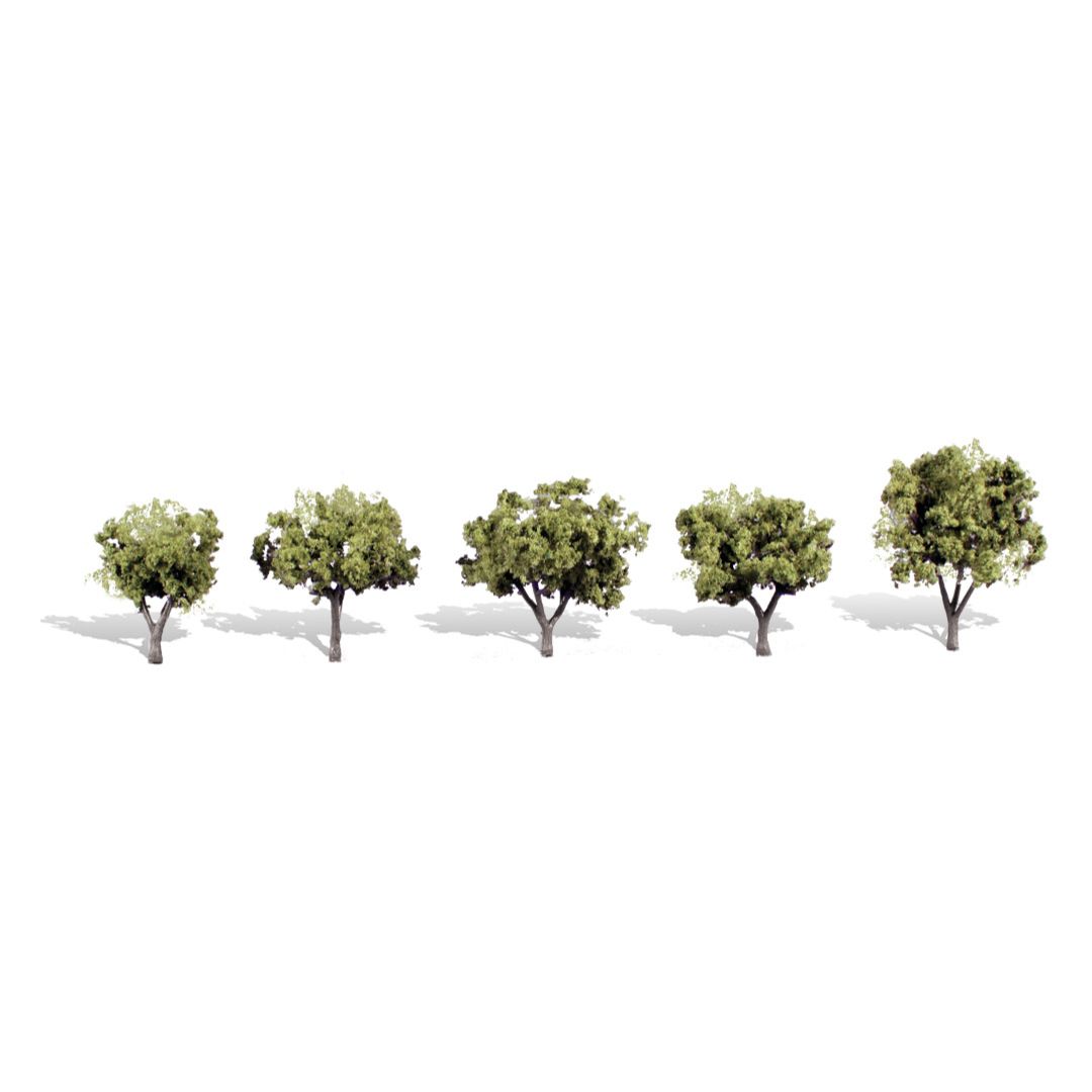 TR3546 Woodland Scenics Early Light Trees (5 Pack)