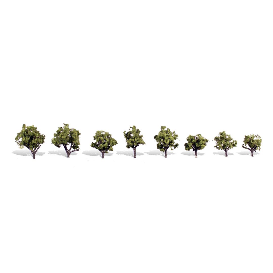 TR3545 Woodland Scenics Early Light Trees (8 Pack)