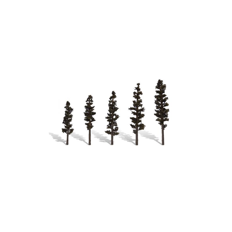TR3560 Woodland Scenics Standing Timber Trees (5 Pack)