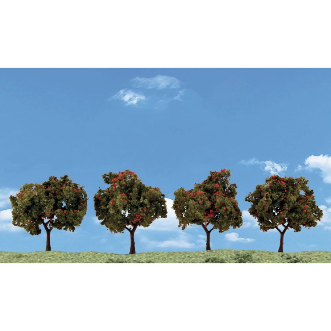 TR3591 Woodland Scenics Apple Trees (4 Pack)