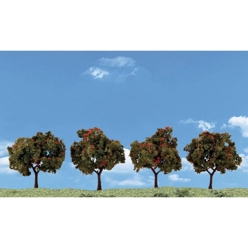 TR3591 Woodland Scenics Apple Trees (4 Pack)