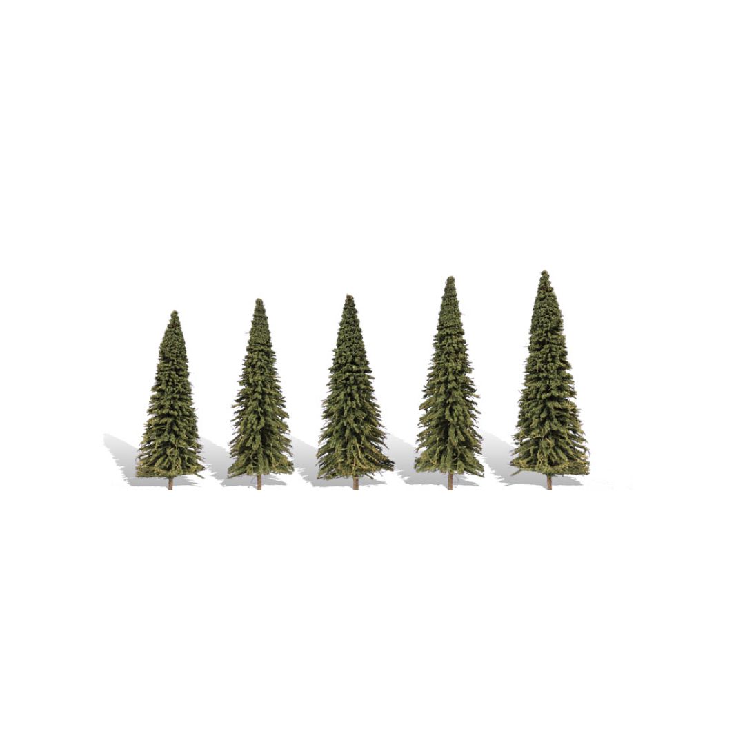 TR3565 Woodland Scenics Forever Green Trees (5 Pack)