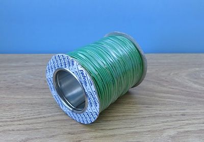 22043 GREEN CABLE 16/0.2MM 100M