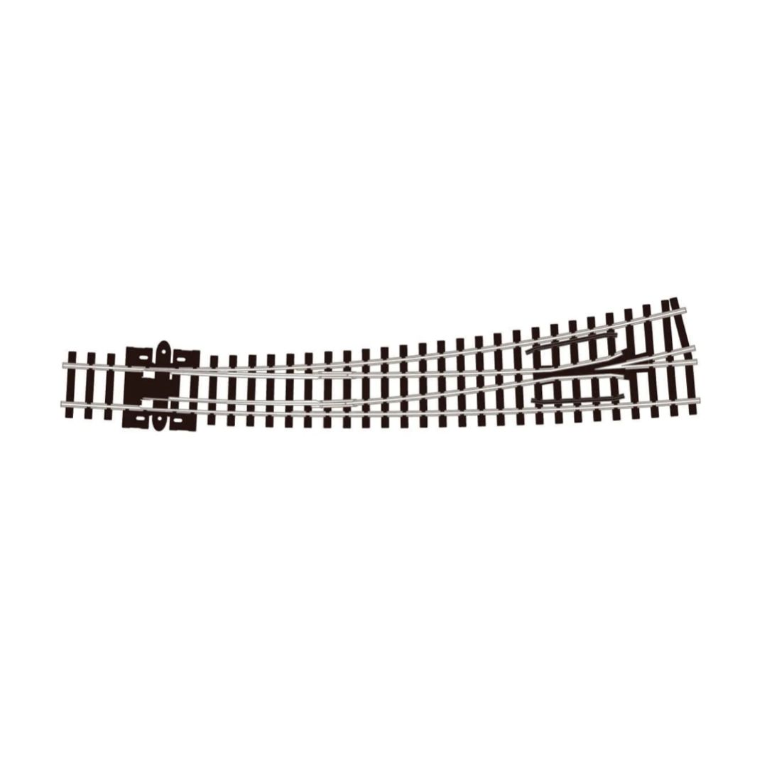 SL-387 PECO N Gauge Curved Left Hand Point