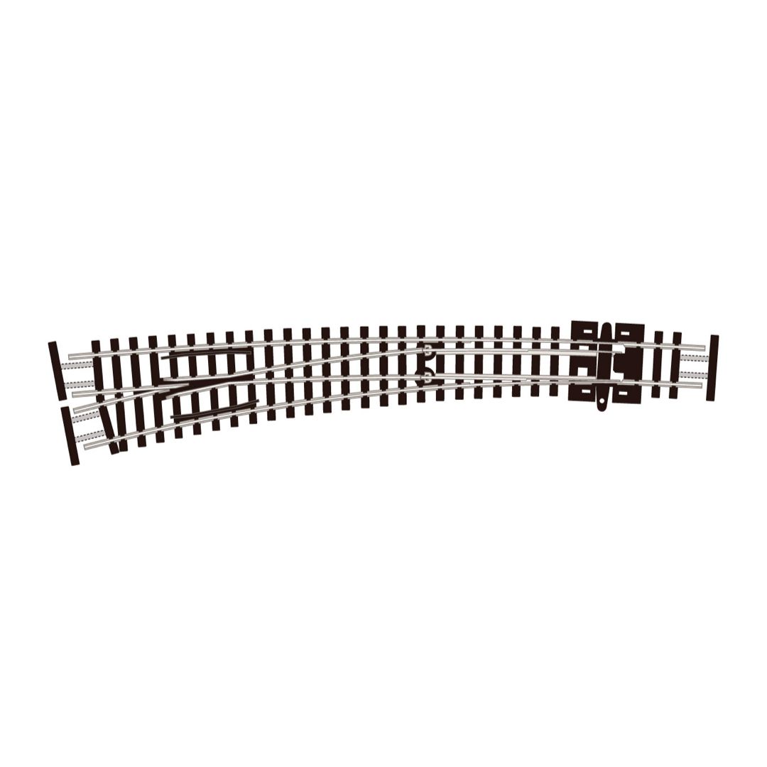 SLE-387F PECO N Gauge Curved Left Hand Point