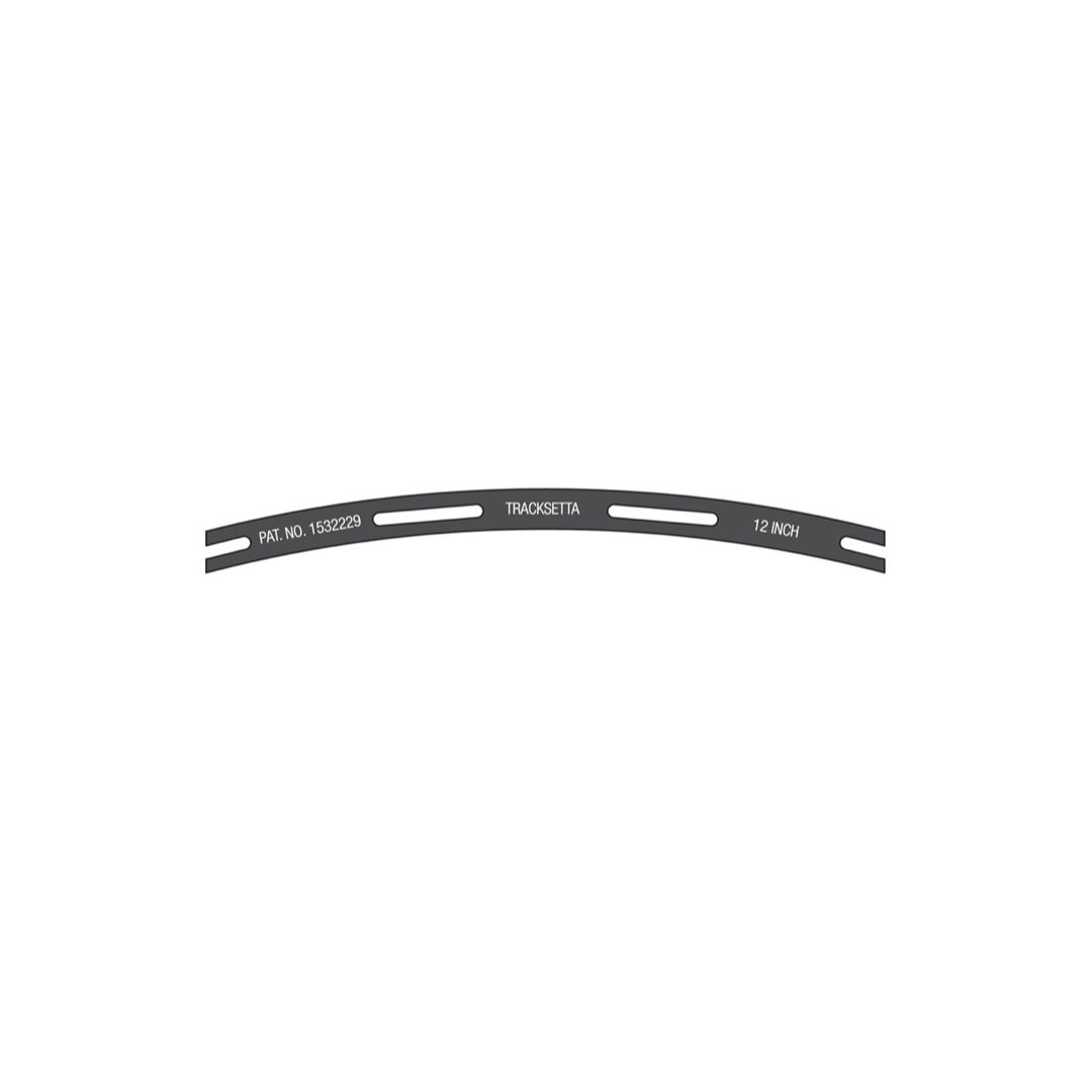 NT12 Tracksetta N GaugeTemplate 12&quot; Radius
