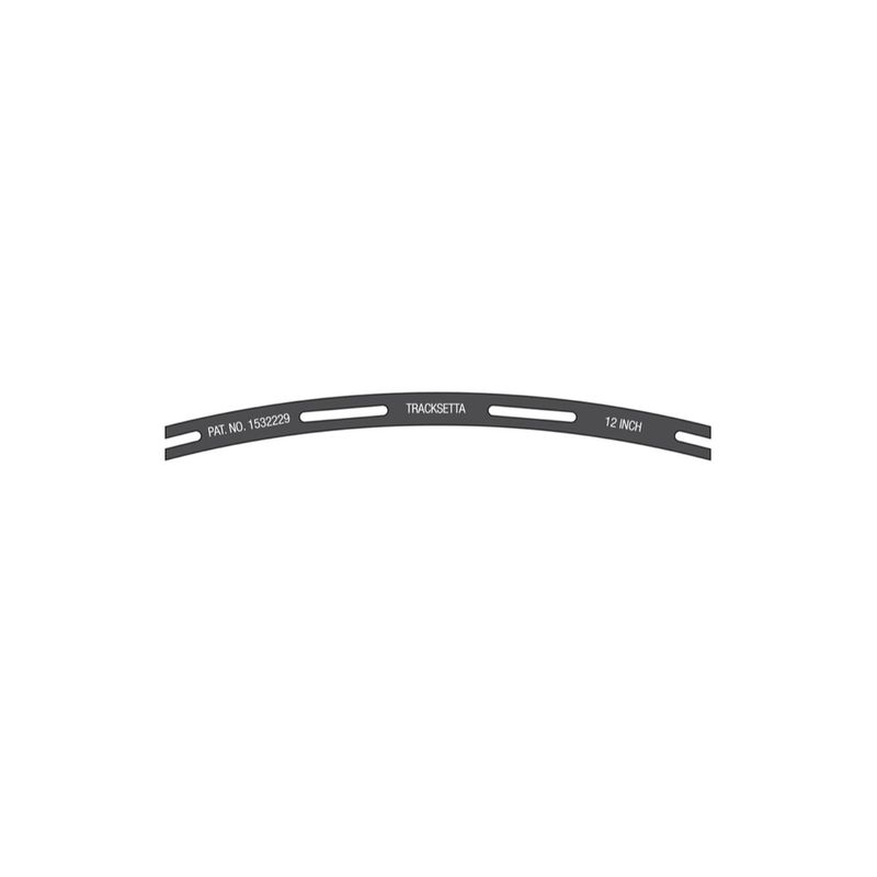 NT12 Tracksetta N GaugeTemplate 12&quot; Radius