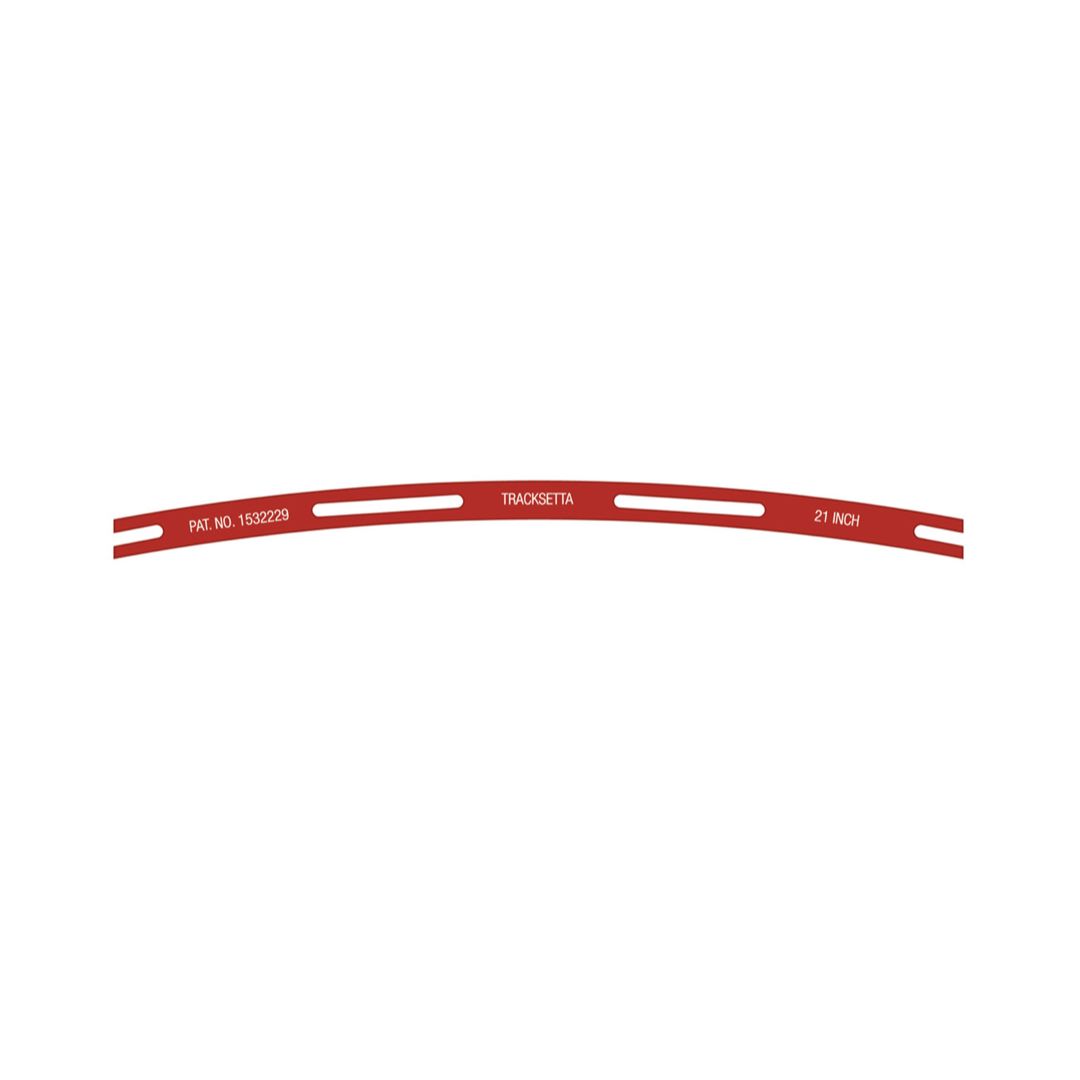 NT21 Tracksetta N Gauge Template 21&quot; Radius