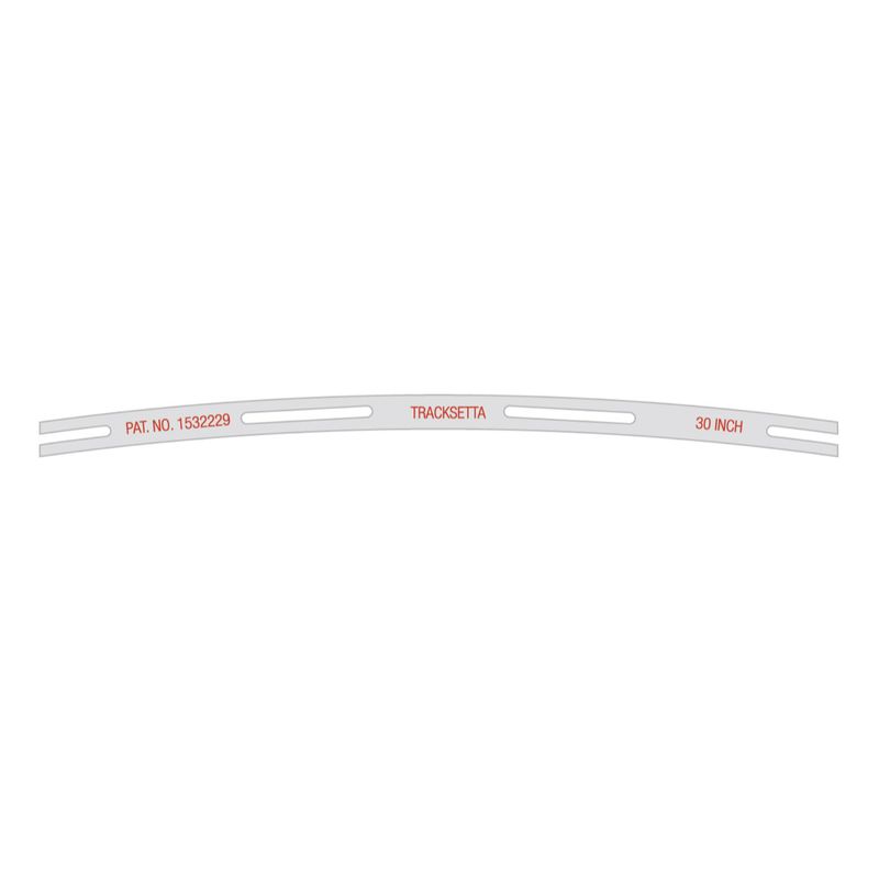 NT30 Tracksetta N Gauge Template 30&quot; Radius
