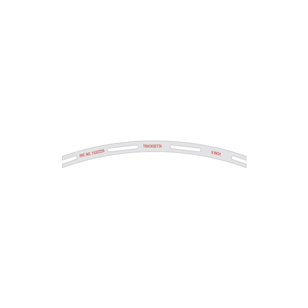 NT9 Tracksetta N Gauge Template 9&quot; Radius
