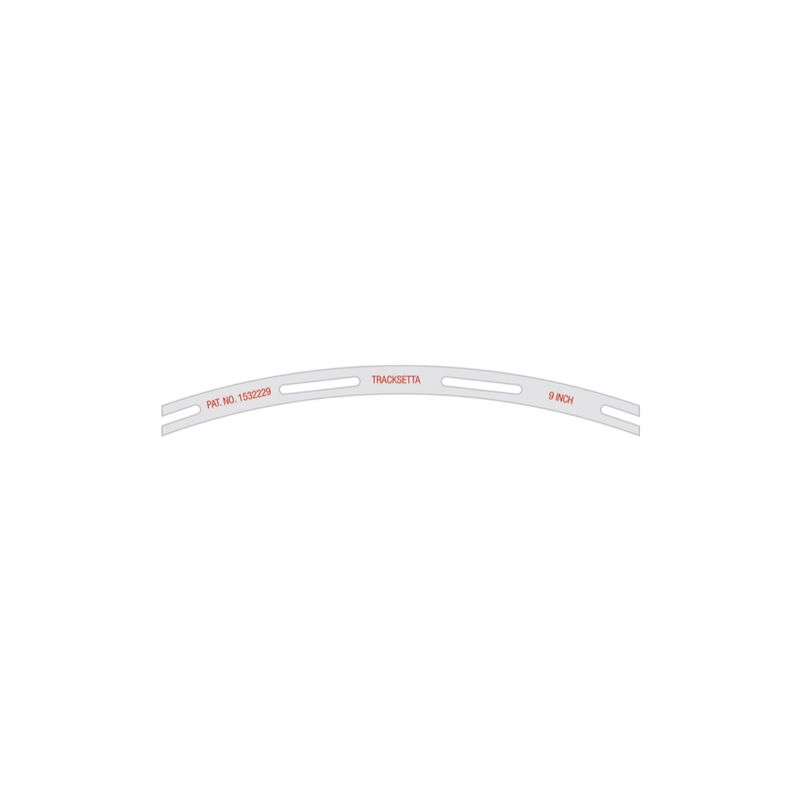 NT9 Tracksetta N Gauge Template 9&quot; Radius