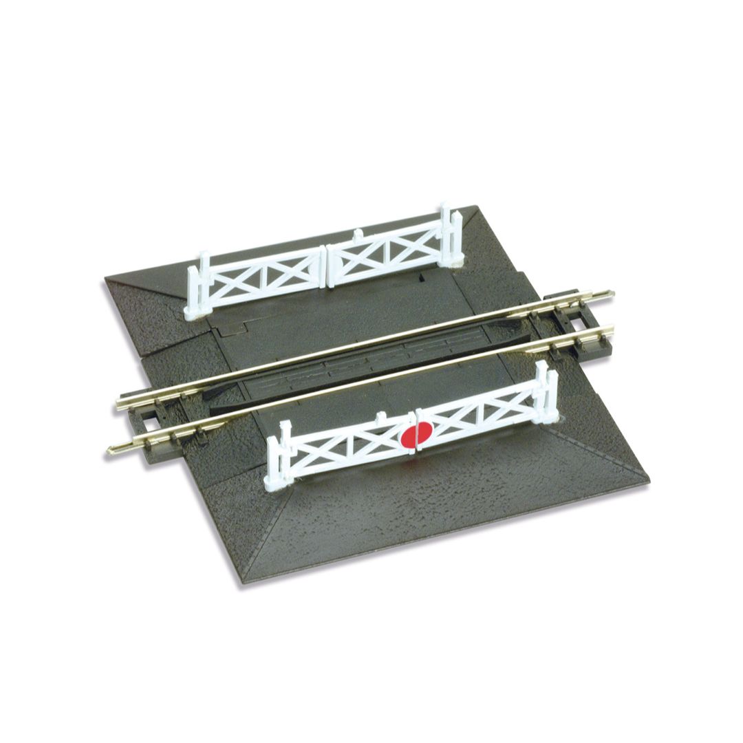 ST-20 PECO N Gauge Single Track Level Crossing and Gates