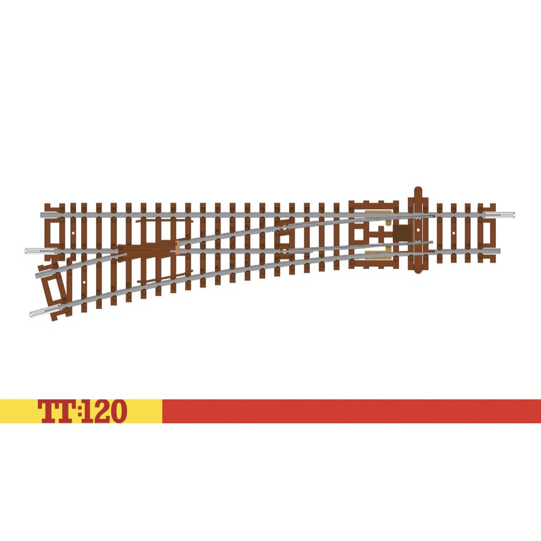 TT8008 Hornby TT Gauge Left hand Point