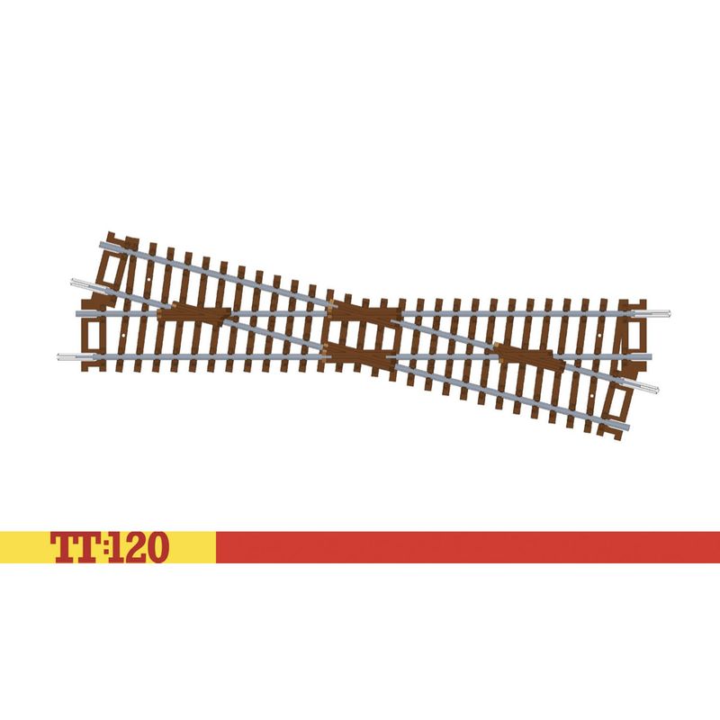 TT8019 Hornby TT Gauge Diamond Crossing Left Hand
