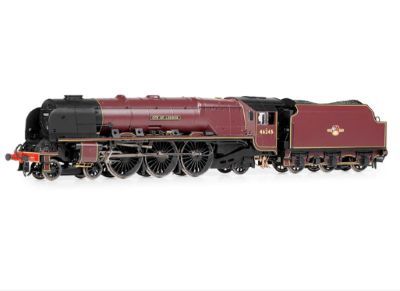 R3997ZS Hornby BR Princess Coronation Class &#39;City of London&#39; Digitrains Sound Fitted