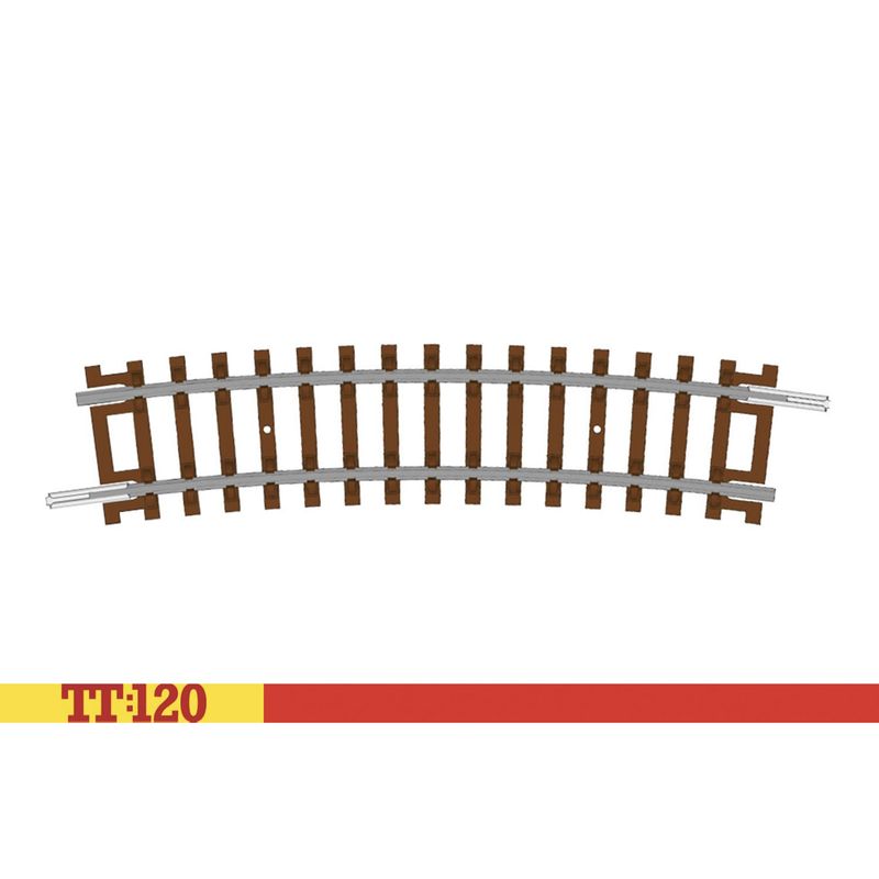 TT8016 Hornby TT Gauge 3rd Radius Half Curve