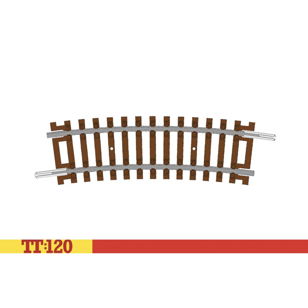 TT8020 Hornby TT Gauge 1st Radius Half Curve