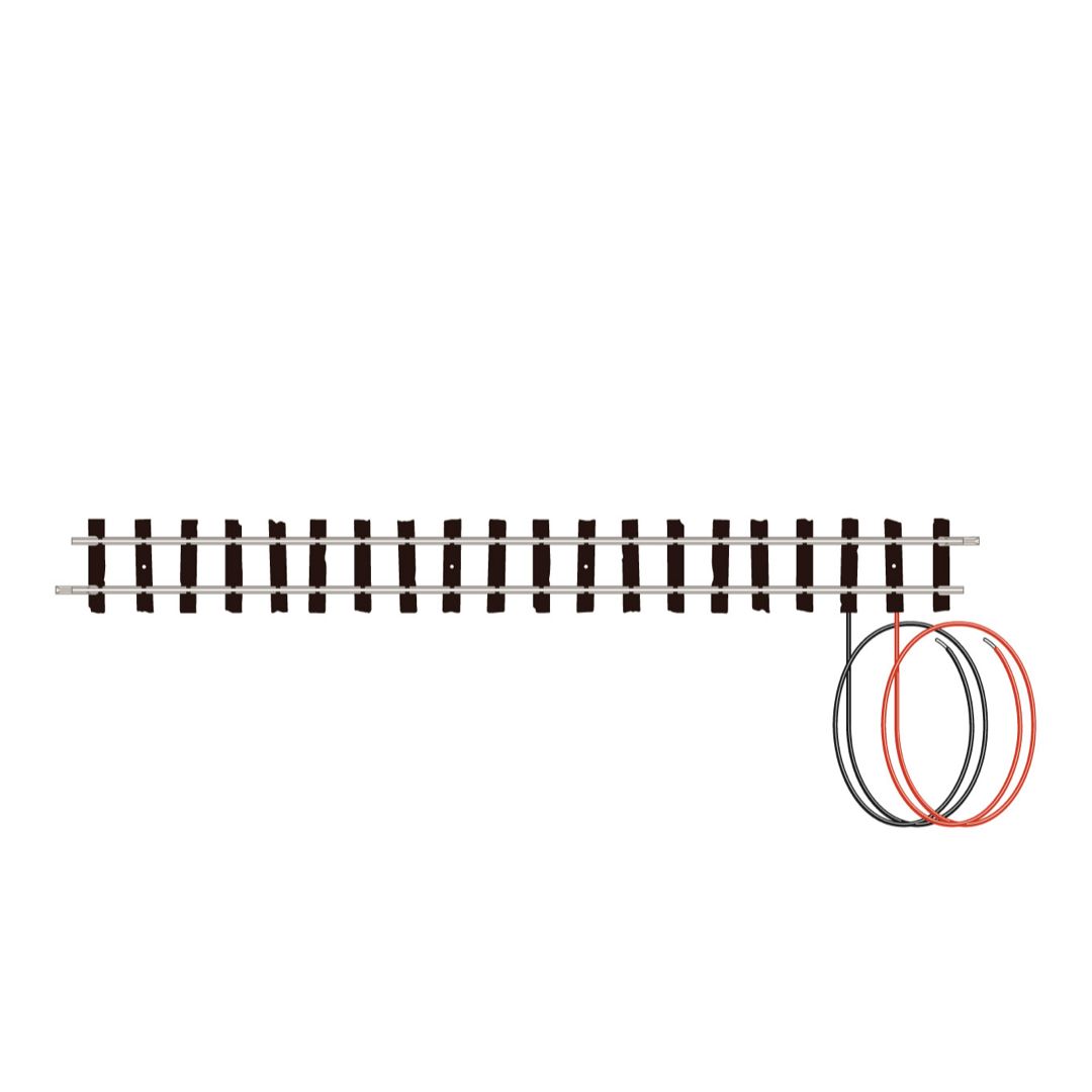 ST-413 PECO OO-9 Gauge Double Straight Pre Wired