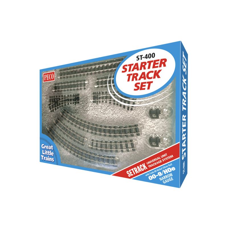 ST-400 PECO OO9 Gauge Starter Track Set