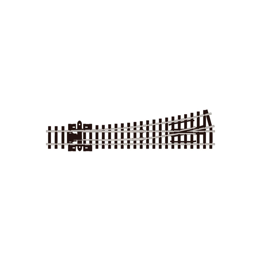 SL-E496 PECO OO9 Gauge Main Line Left Hand Point