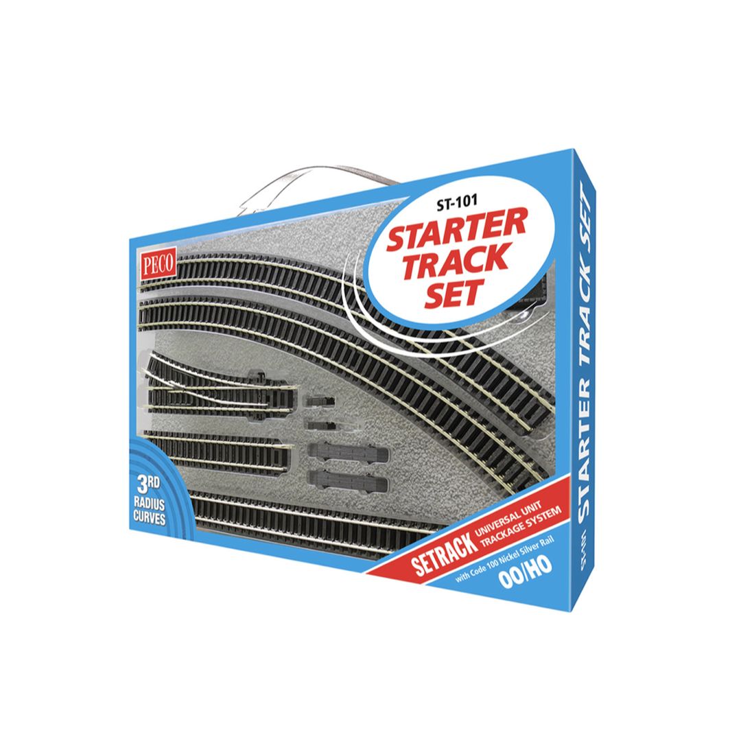 ST-101 PECO OO Gauge 3rd Radius Starter Pack