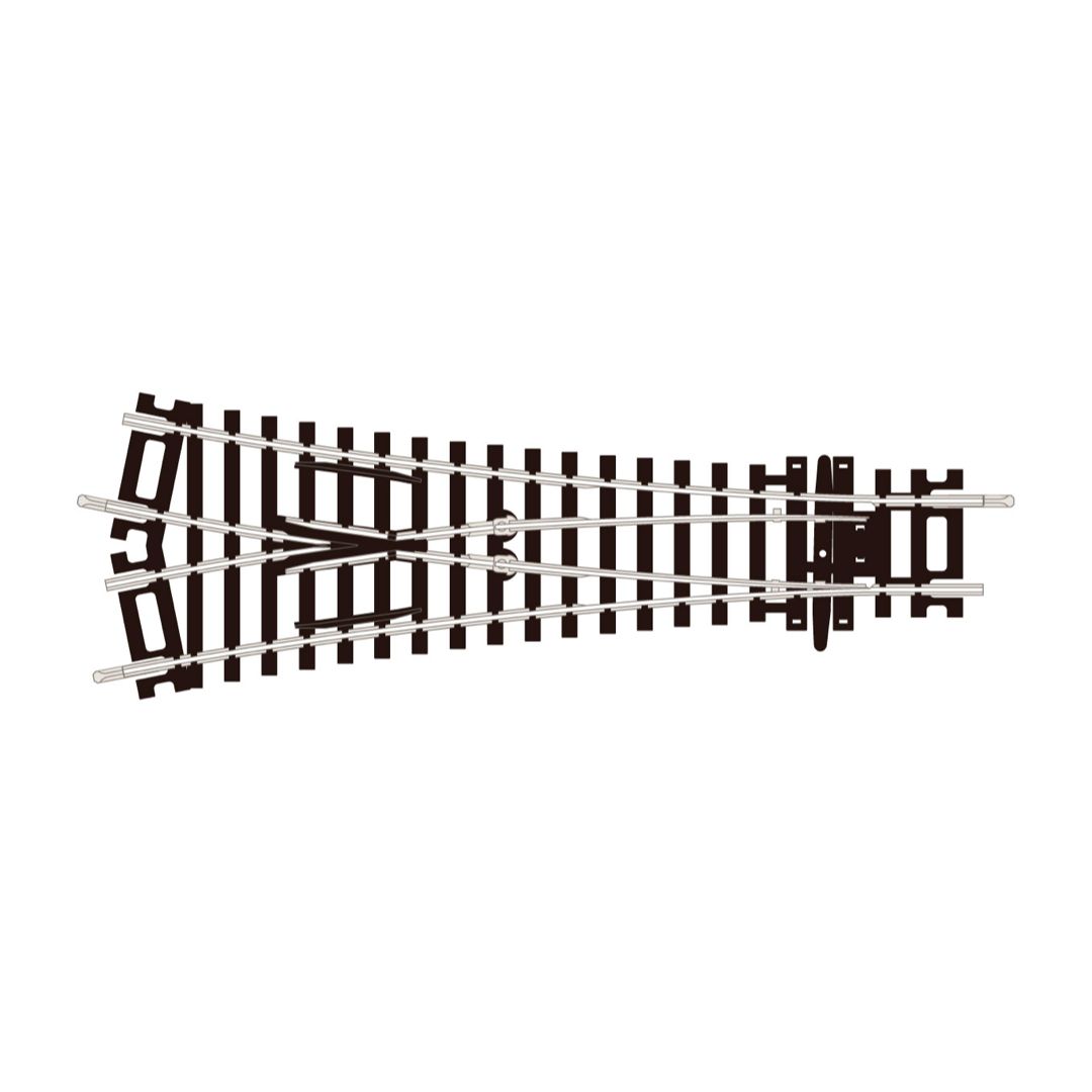 ST-247 PECO OO Gauge Medium Radius Y Turnout