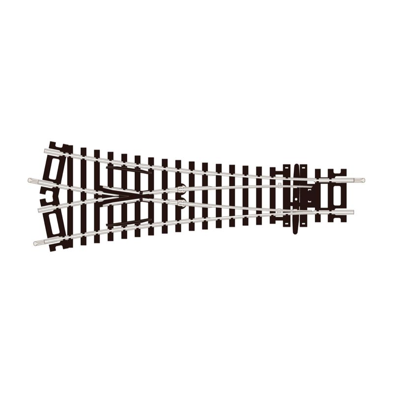 ST-247 PECO OO Gauge Medium Radius Y Turnout