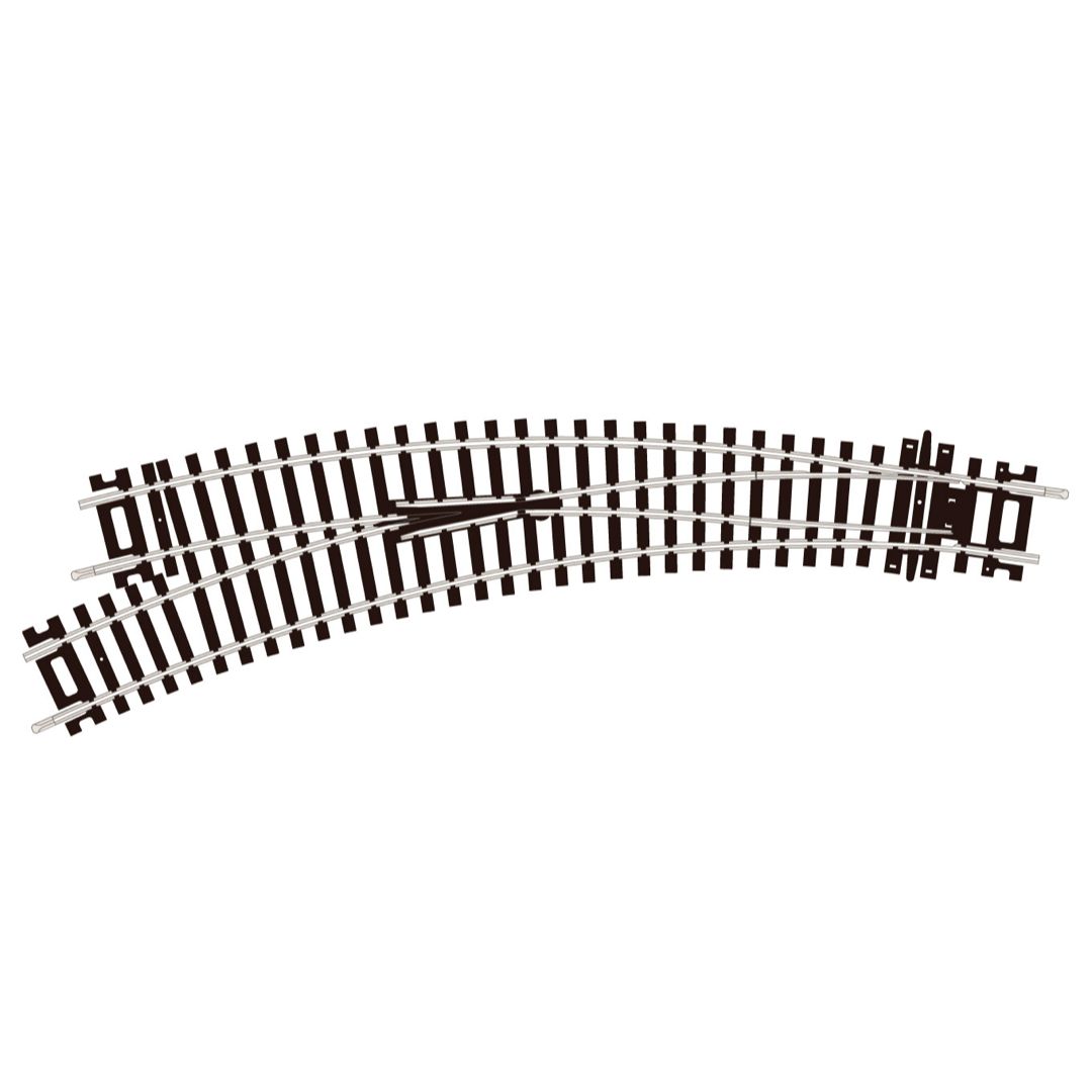 ST-245 PECO OO Gauge Left Hand Curved Point
