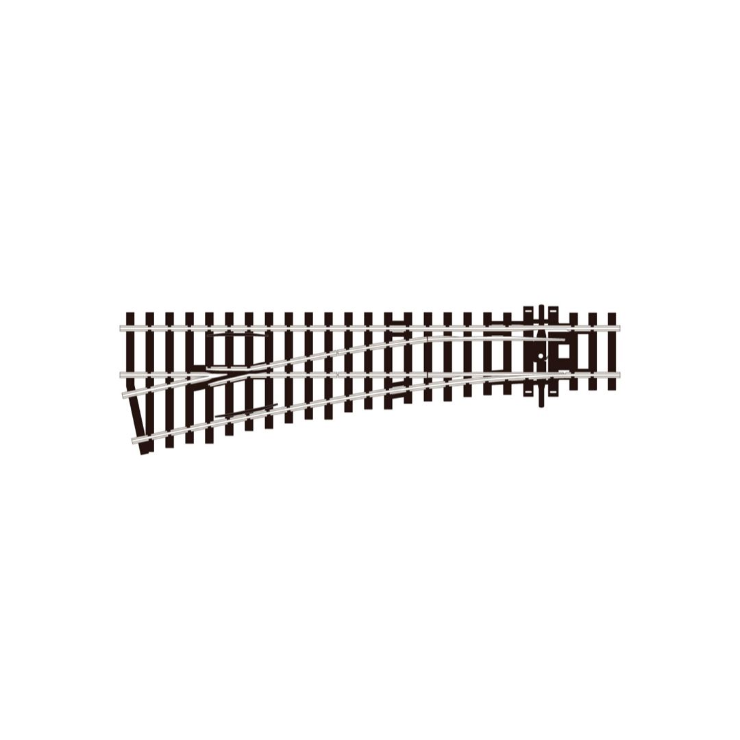 SL-E92 PECO OO Gauge Left Hand Small Radius Point