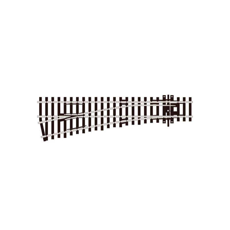 SL-92 PECO OO Gauge Small Radius Left Hand Point