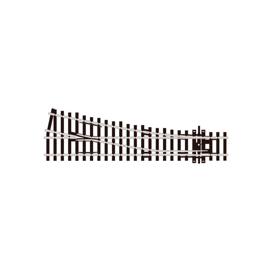 SL-91 PECO OO Gauge Small Radius Right Hand Point