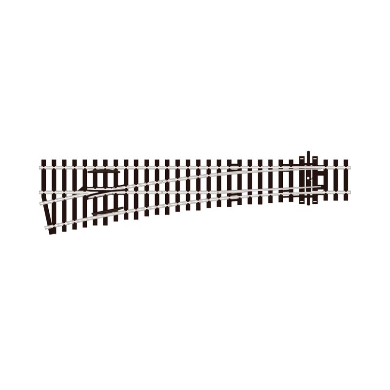 SL-96 PECO OO Gauge Left Hand Medium Radius Point
