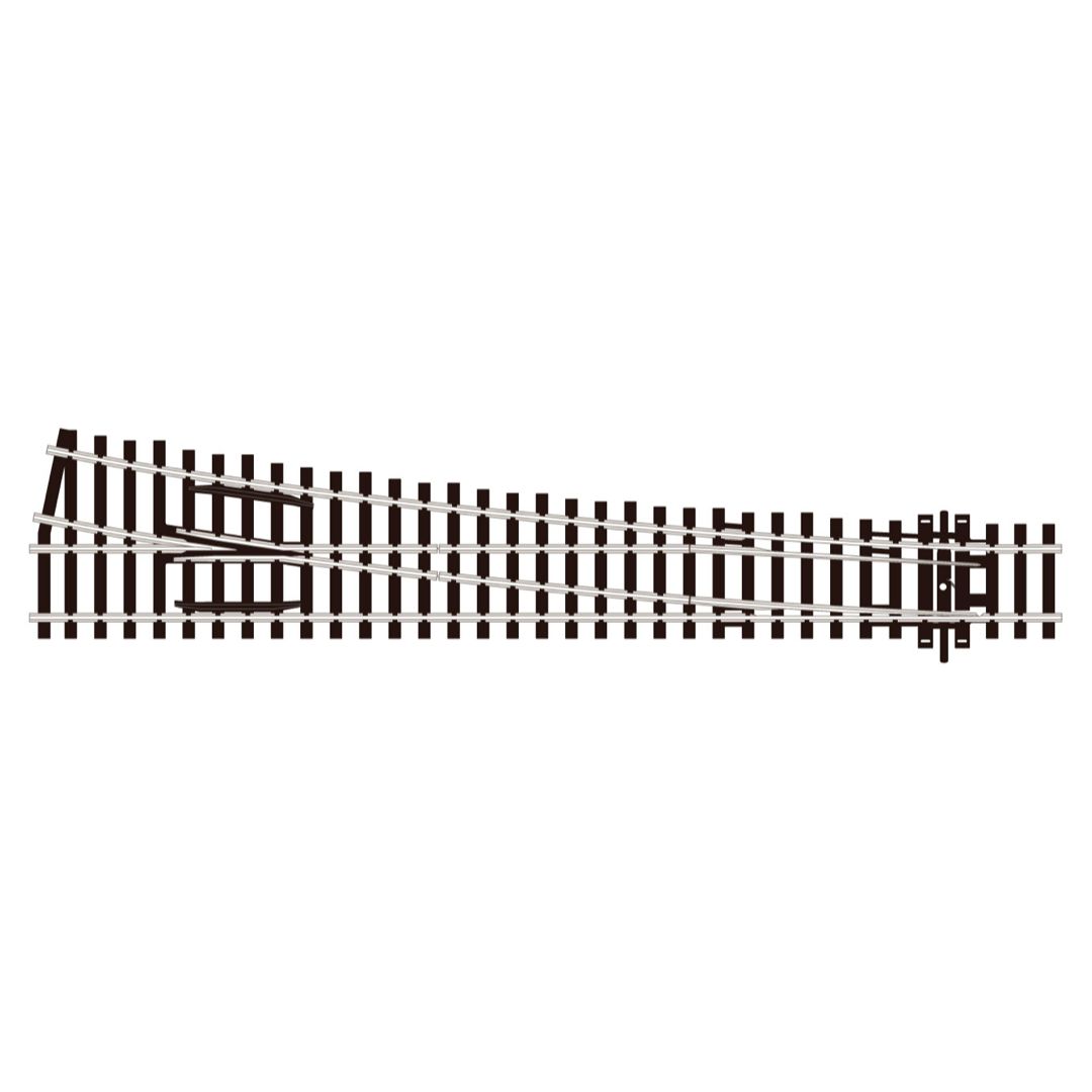 SL-88 PECO OO Gauge Large Radius Right Hand Point