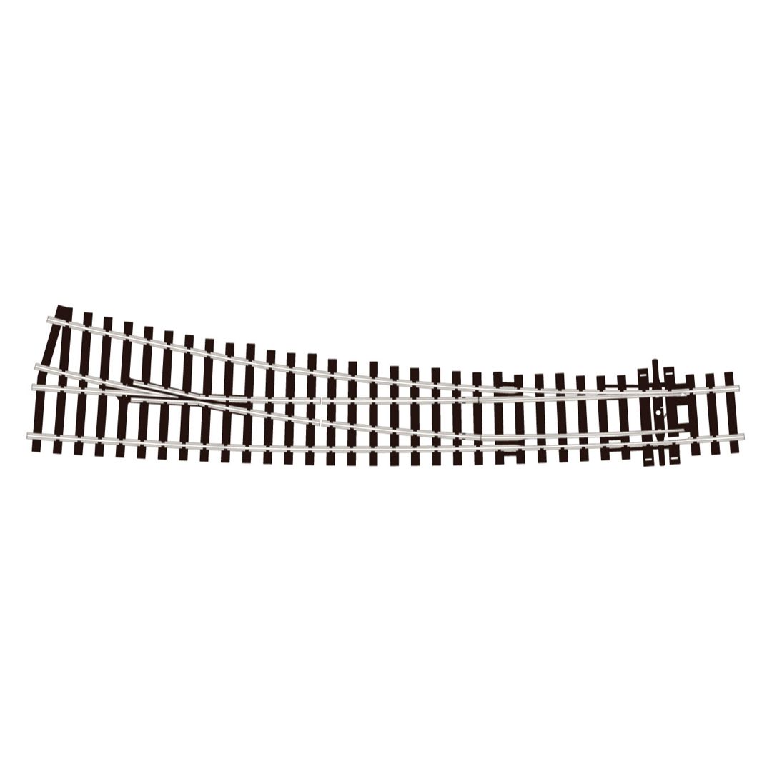 SL-86 PECO OO Gauge Large Radius Right Hand Curved Turnout