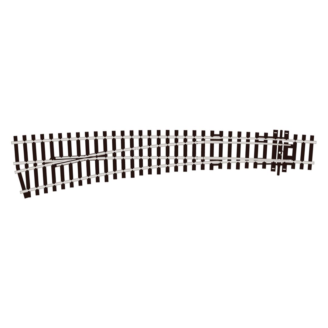 SL-87 PECO OO Gauge Large Radius Left Hand Curved Turnout