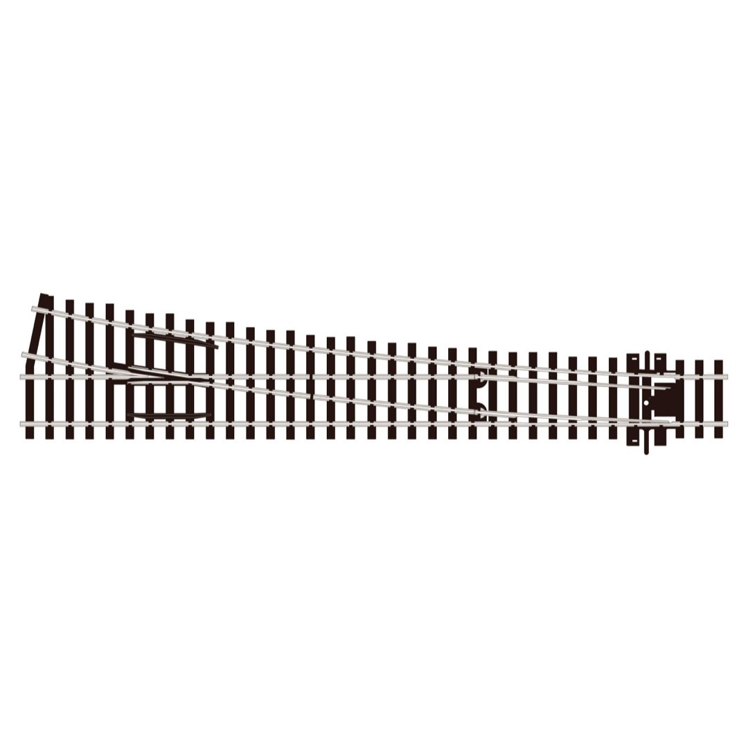 SL-E188 PECO OO Gauge Large Radius Right Hand Point