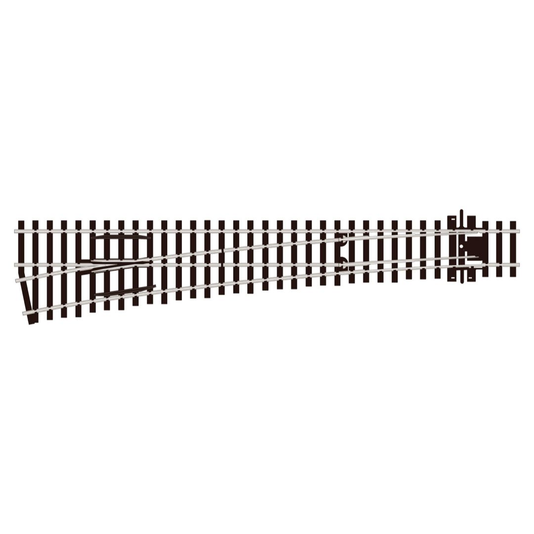 SL-E189 PECO OO Gauge  Large Radius Left Hand Point