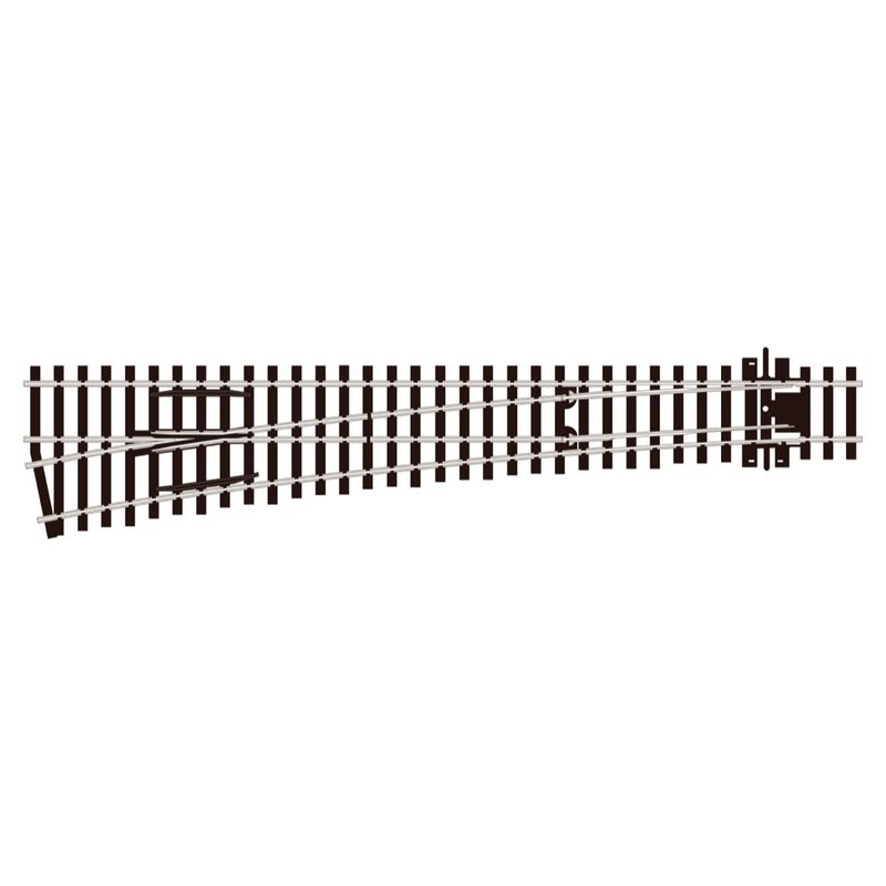 SL-E189 PECO OO Gauge  Large Radius Left Hand Point