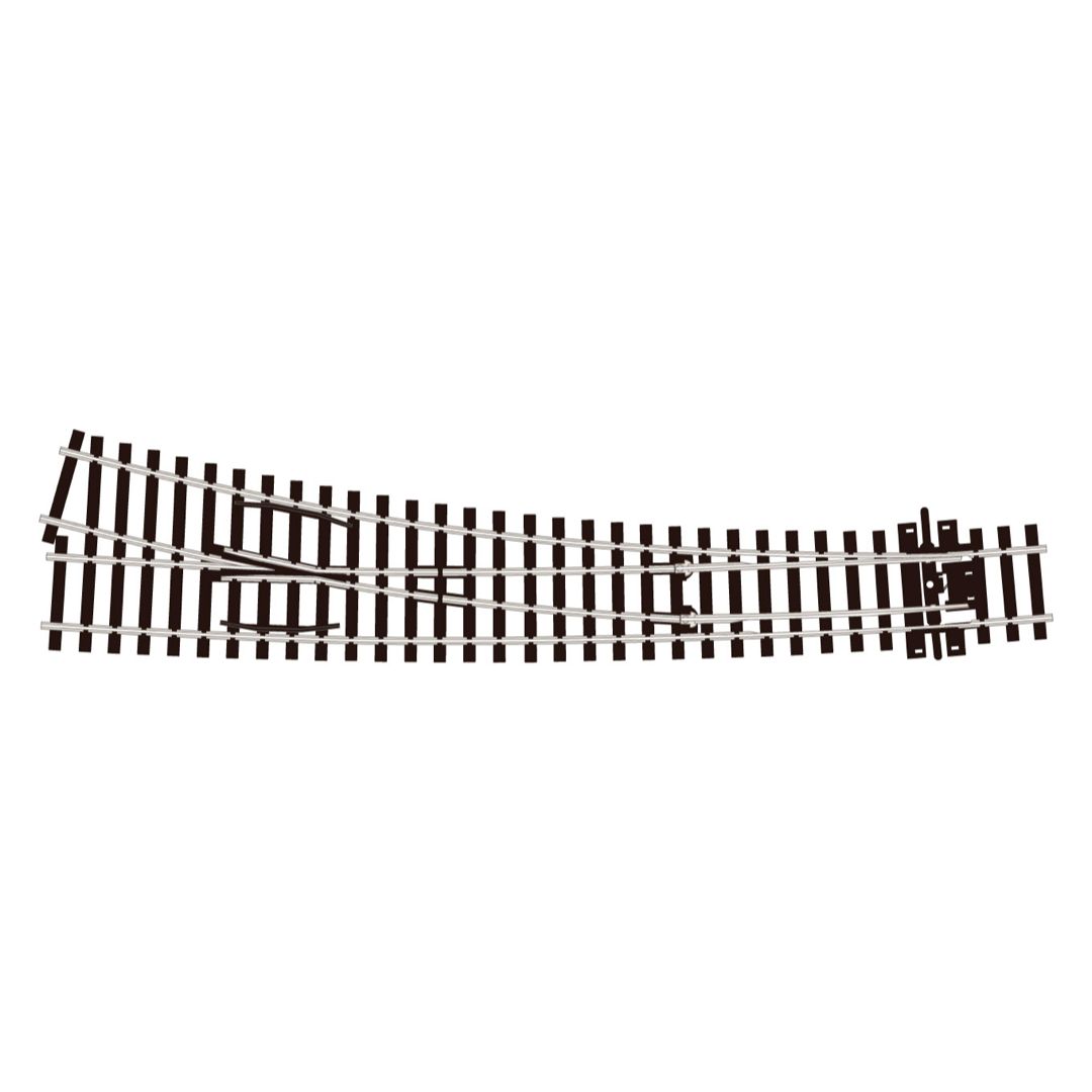 SL-E186 PECO  OO Gauge Right Hand Large Radius Curved Point
