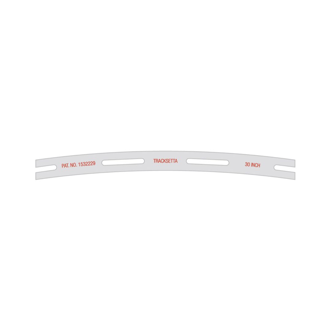 OOT30 Tracksetta OO Gauge Template 30&quot; Radius