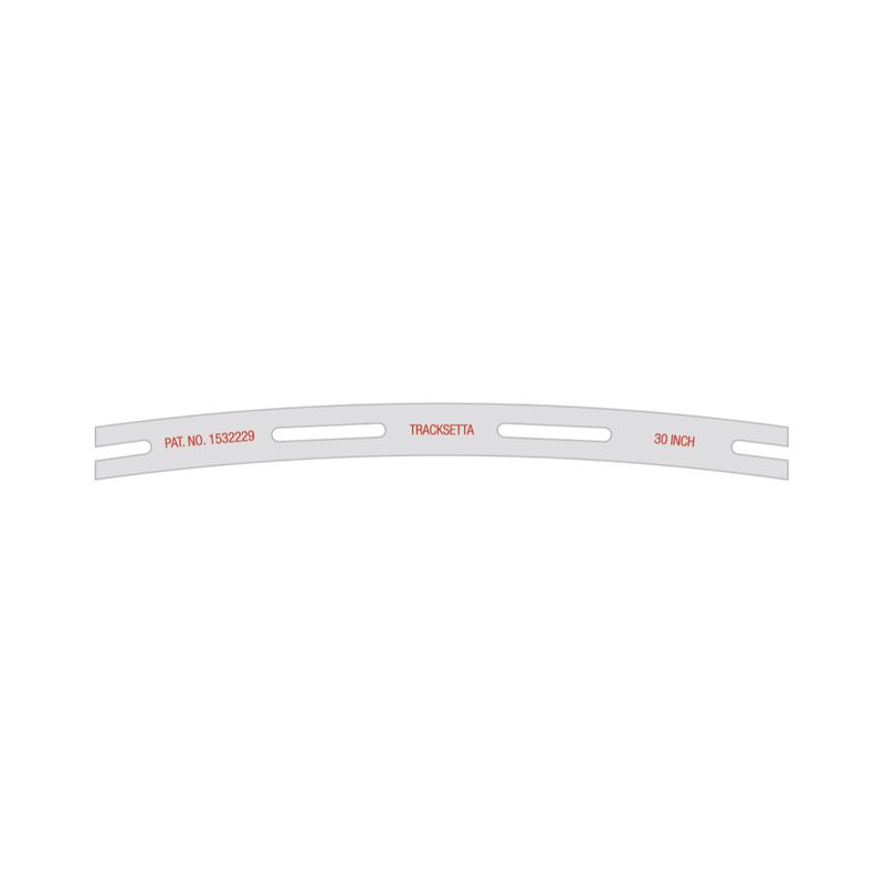 OOT30 Tracksetta OO Gauge Template 30&quot; Radius