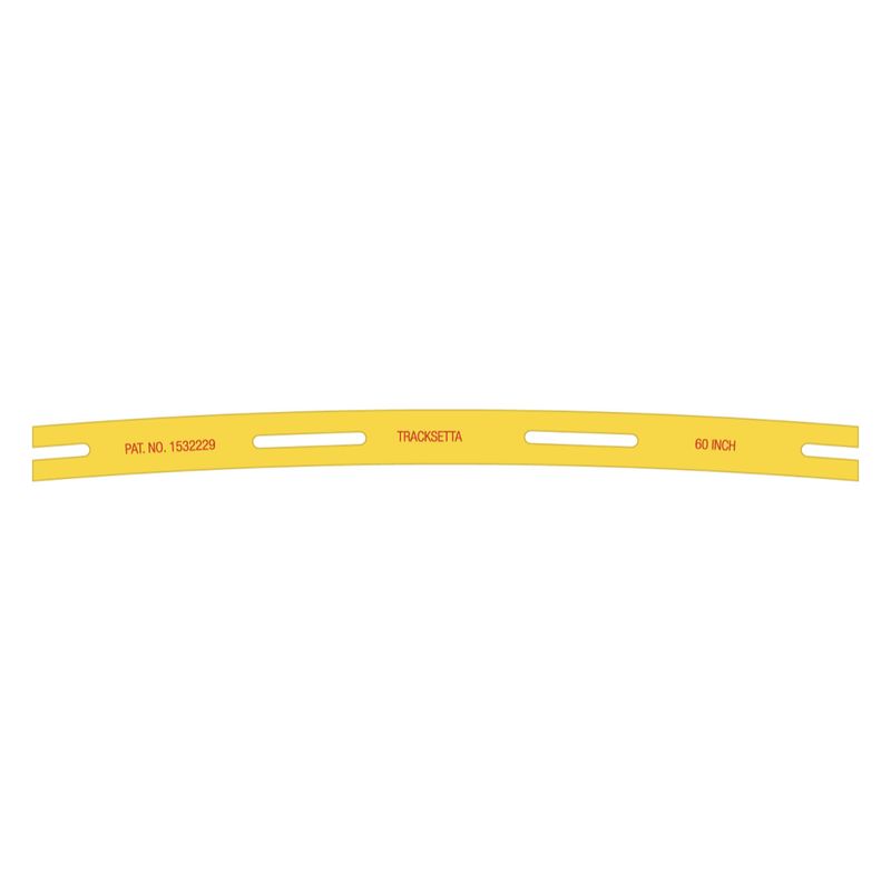 OOT60 Tracksetta OO Gauge Template 60&quot; Radius