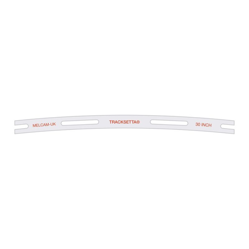 TTT30 Tracksetta TT120 Template 30&quot; Radius