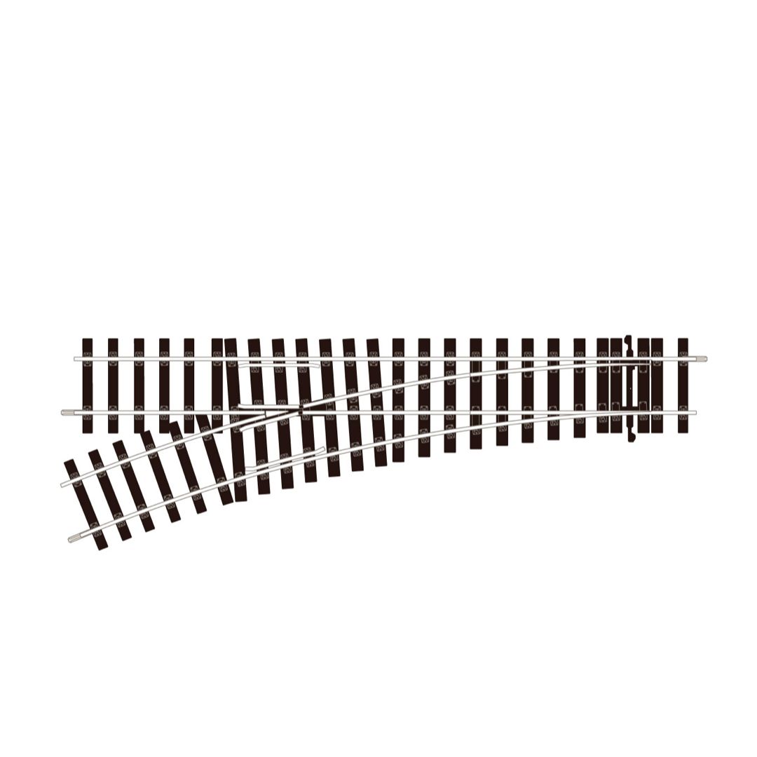 ST-U751BH PECO O Gauge Left Hand Point