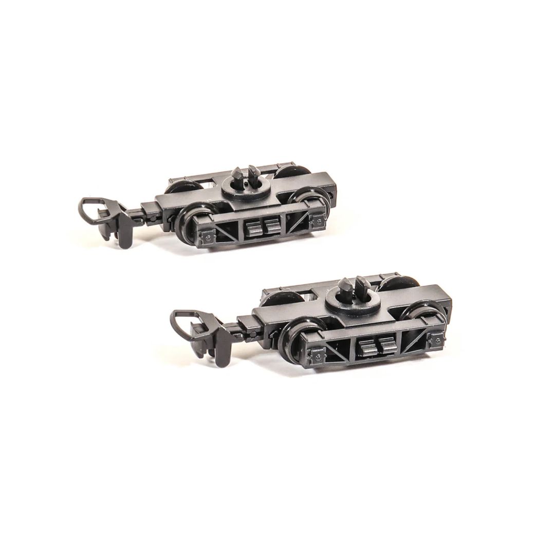 GR-106 PECO OO9  L and B Wagon Bogie and Wheels