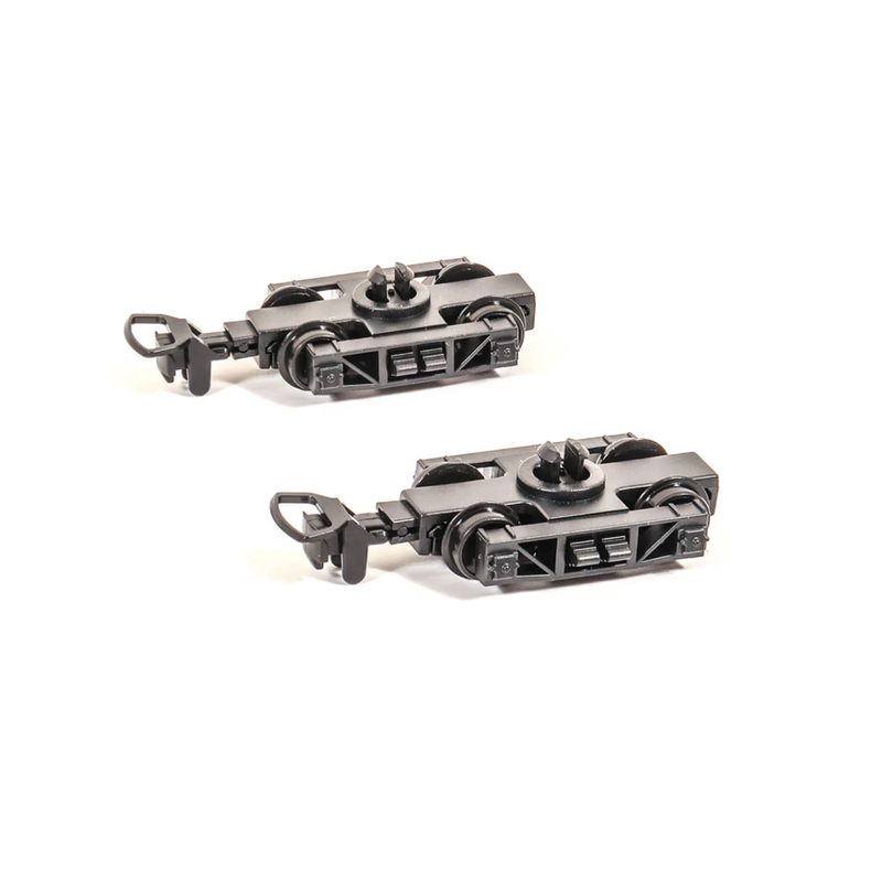 GR-106 PECO OO9  L and B Wagon Bogie and Wheels