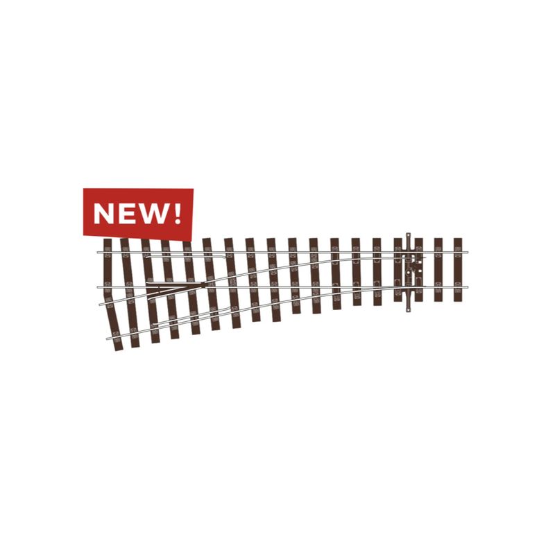 SL-U1192 PECO OO Gauge Bullhead Small Radius Left Hand Point