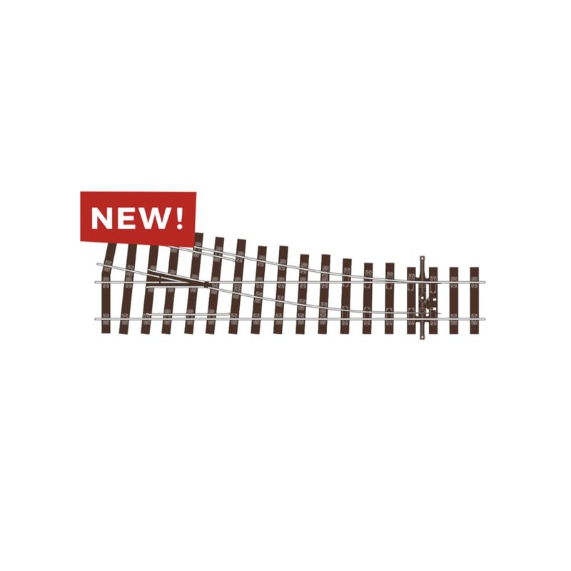 SL-U1191 PECO OO Gauge Bullhead Small Radius Right Hand Point